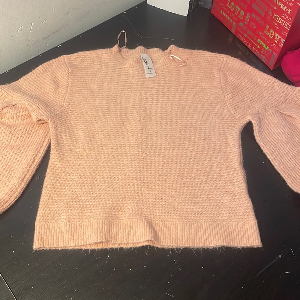 Size 12 violet romance sweater womens
